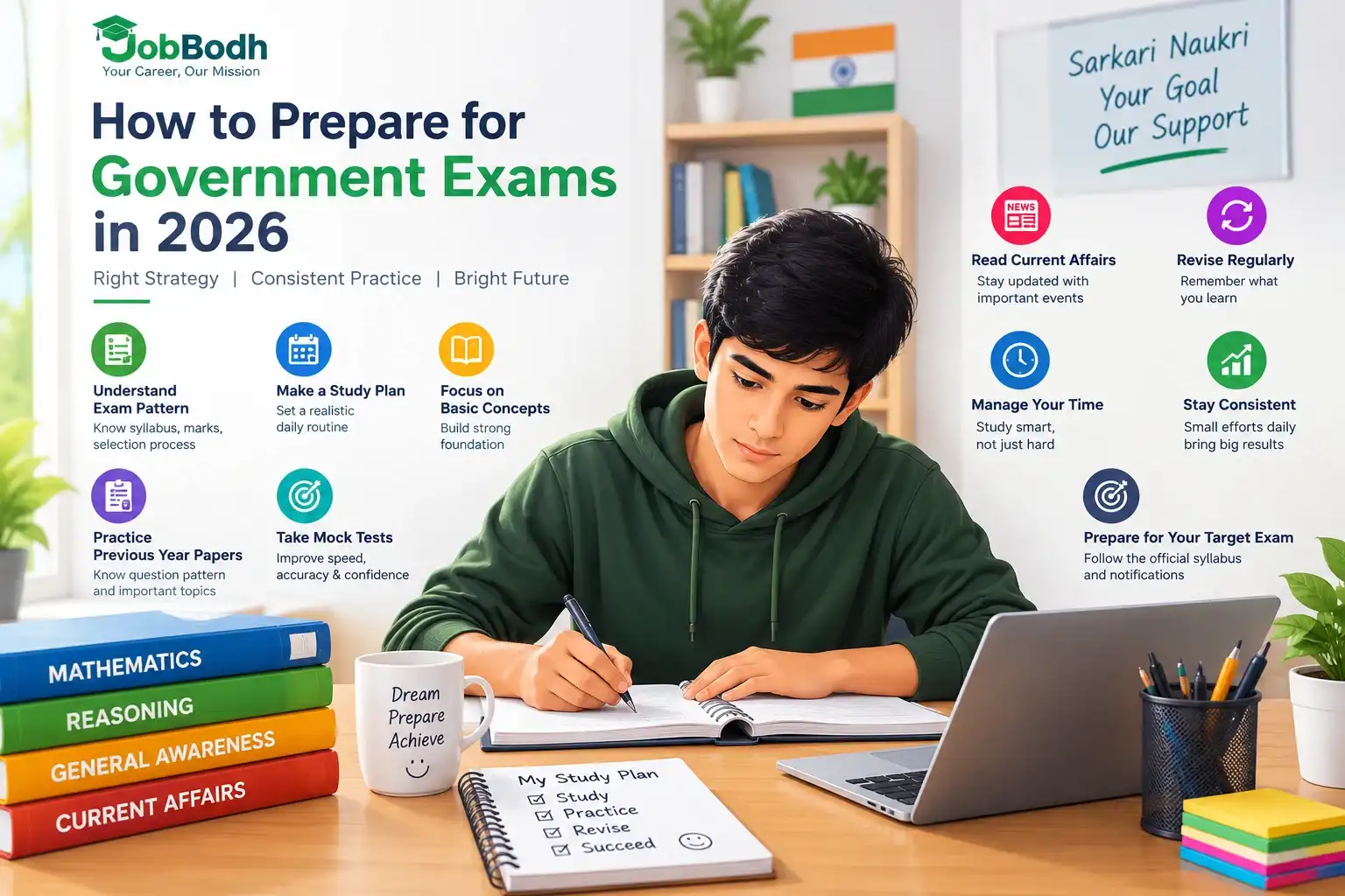 How to Crack Government Exams in 2026