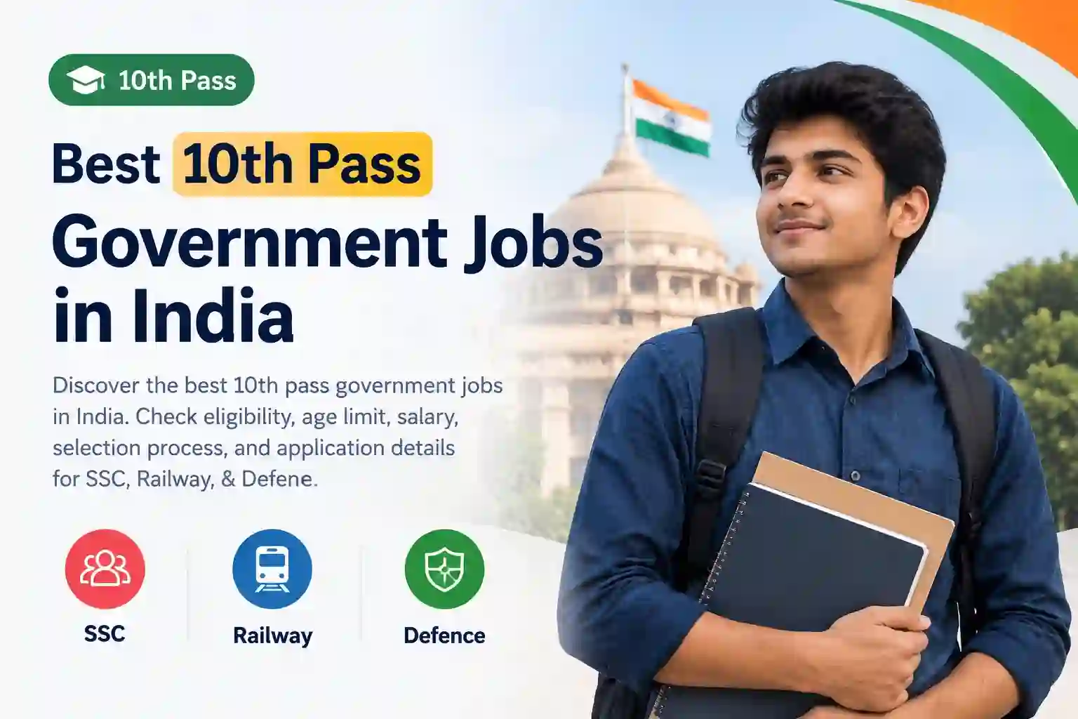 Top Government Jobs After 10th Pass in India: Salary, Eligibility & Posts