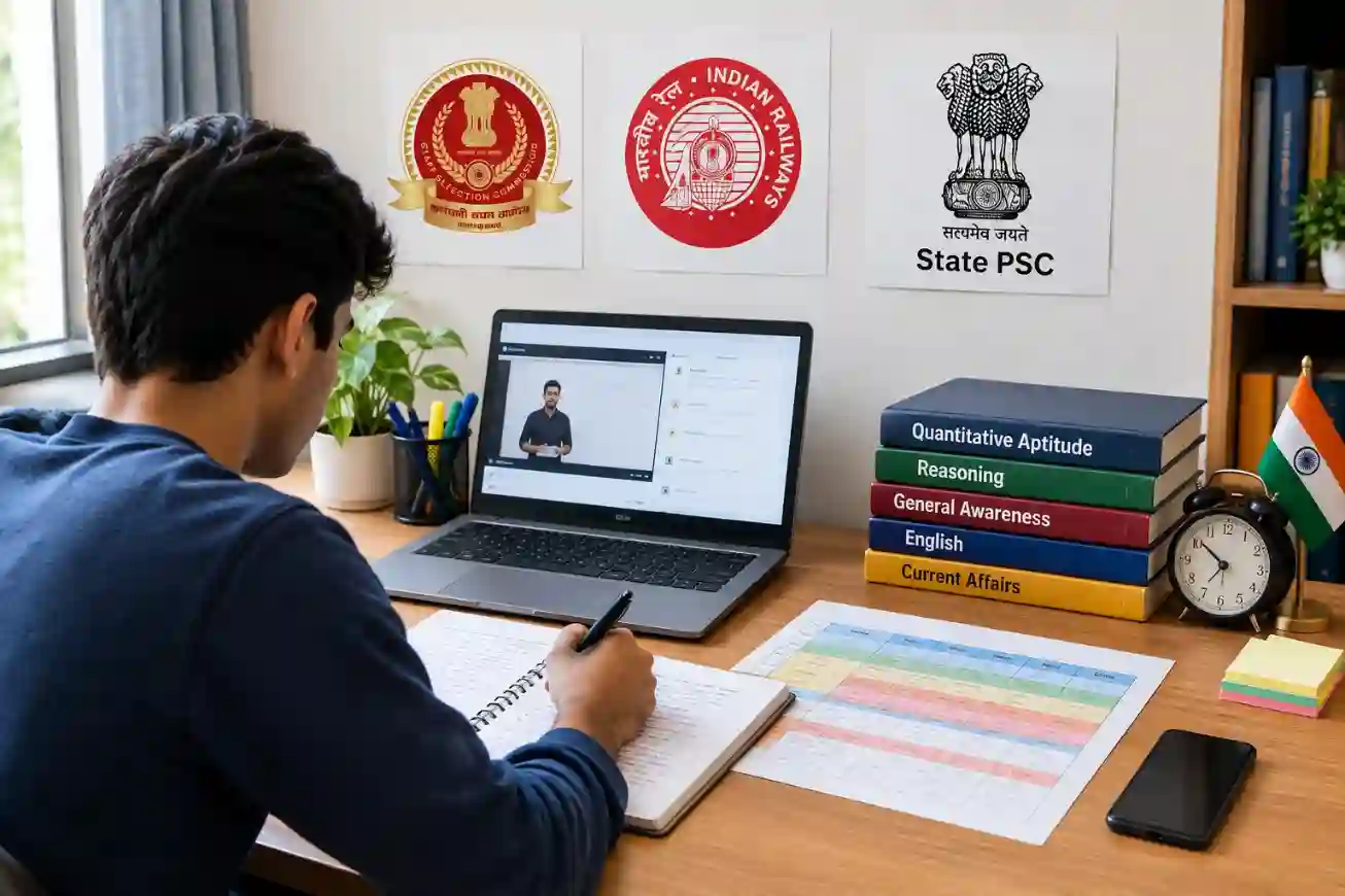How to Prepare for Government Exams Without Coaching: Self-Study Plan & Strategy