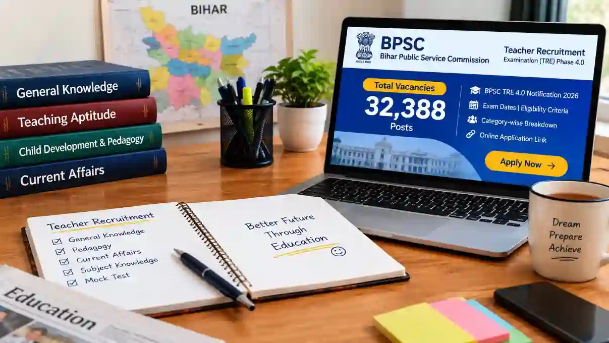BPSC TRE 4.0 Teacher Recruitment 2026: Notification, Eligibility & Vacancies