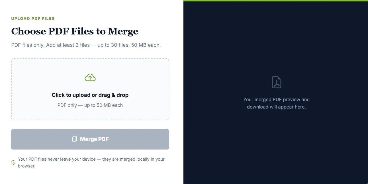 Free Merge PDF Online: Combine Multiple PDF Files Instantly on JobBodh